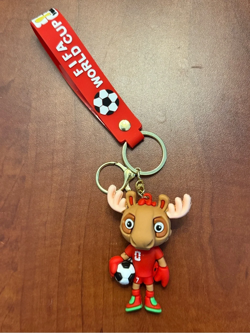 2026 FIFA World Cup 4 Pack Mascot Keychains